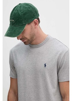 Polo Ralph Lauren t-shirt bawełniany kolor szary gładki ze sklepu ANSWEAR.com w kategorii T-shirty męskie - zdjęcie 174165988