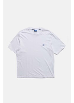 Hugo Blue t-shirt bawełniany męski kolor biały gładki 50519984 ze sklepu ANSWEAR.com w kategorii T-shirty męskie - zdjęcie 174166696