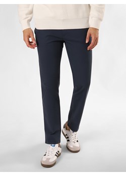 BRAX Spodnie - Fabio Mężczyźni Bawełna indygo jednolity ze sklepu vangraaf w kategorii Spodnie męskie - zdjęcie 174168037
