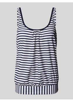 Top tankini z marszczeniem model ‘Summer’ ze sklepu Peek&Cloppenburg  w kategorii Stroje kąpielowe - zdjęcie 174168895