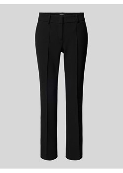 Spodnie materiałowe o kroju slim fit z przeszytym kantem model ‘FARAH’ ze sklepu Peek&Cloppenburg  w kategorii Spodnie damskie - zdjęcie 174168958