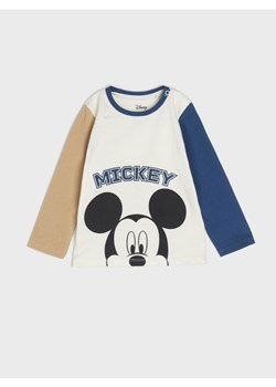 Sinsay - Koszulka z długimi rękawami Minnie Mouse - kremowy ze sklepu Sinsay w kategorii T-shirty chłopięce - zdjęcie 174169596