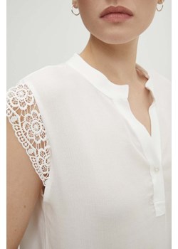 Answear Lab t-shirt damski kolor biały ze sklepu ANSWEAR.com w kategorii Bluzki damskie - zdjęcie 174170627