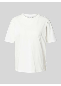 T-shirt z detalem z logo ze sklepu Peek&Cloppenburg  w kategorii Bluzki damskie - zdjęcie 174170736