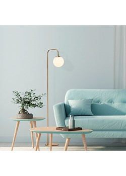 ABERTO DESIGN Lampa stojąca w kolorze złotym - wys. 146 x Ø 27 cm ze sklepu Limango Polska w kategorii Oświetlenie - zdjęcie 174171667