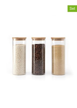 Sauter Pojemniki (3 szt.) w kolorze jasnobrązowym ze sklepu Limango Polska w kategorii Pojemniki kuchenne - zdjęcie 174171769