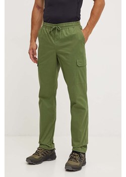 Columbia spodnie outdoorowe Rapid Rivers kolor zielony ze sklepu ANSWEAR.com w kategorii Spodnie męskie - zdjęcie 174173829