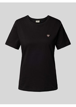 T-shirt z wyhaftowanym motywem model ‘heart’ ze sklepu Peek&Cloppenburg  w kategorii Bluzki damskie - zdjęcie 174174366