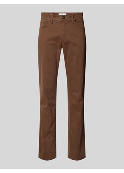 Spodnie z kieszeniami z tyłu model ‘CADIZ’ ze sklepu Peek&Cloppenburg  w kategorii Spodnie męskie - zdjęcie 174174445