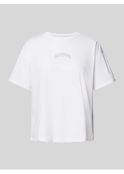 T-shirt o pudełkowym kroju z okrągłym dekoltem ze sklepu Peek&Cloppenburg  w kategorii Bluzki damskie - zdjęcie 174174479