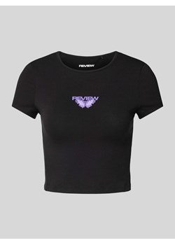 T-shirt krótki z nadrukiem z motywem ze sklepu Peek&Cloppenburg  w kategorii Bluzki damskie - zdjęcie 174174507
