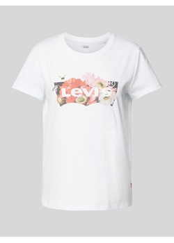 T-shirt z okrągłym dekoltem ze sklepu Peek&Cloppenburg  w kategorii Bluzki damskie - zdjęcie 174174576