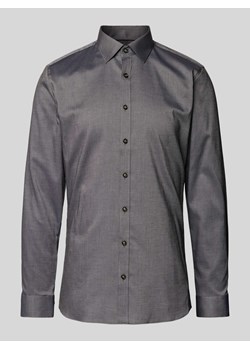 Koszula biznesowa o kroju Super Slim Fit z kołnierzykiem typu kent ze sklepu Peek&Cloppenburg  w kategorii Koszule męskie - zdjęcie 174174675