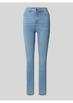 Jeansy o kroju skinny fit zapinane na guzik i zamek błyskawiczny model ‘CALLIE’ ze sklepu Peek&Cloppenburg  w kategorii Jeansy damskie - zdjęcie 174174789