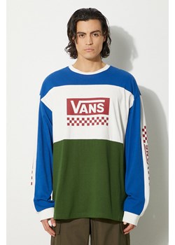 Vans longsleeve bawełniany Premium Classics LX Branded Panel z nadrukiem VN000K2KBXU1 ze sklepu PRM w kategorii T-shirty męskie - zdjęcie 174175645