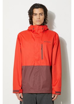 Columbia kurtka outdoorowa Hikebound kolor czerwony 1988621-839 ze sklepu PRM w kategorii Kurtki męskie - zdjęcie 174175718