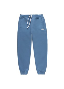 Spodnie Prosto Klasyk Sweatpants Digo KL231MPAN4011 - niebieskie ze sklepu streetstyle24.pl w kategorii Spodnie męskie - zdjęcie 174175827