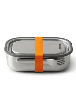 Black+Blum Pojemnik w kolorze srebrno-pomarańczowym na lunch - 20 x 6,5 x 15 cm ze sklepu Limango Polska w kategorii Pojemniki kuchenne - zdjęcie 174177345