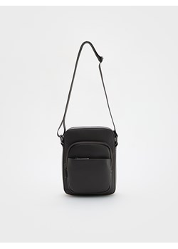 Reserved - Saszetka crossbody - ciemnobrązowy ze sklepu Reserved w kategorii Torby męskie - zdjęcie 174178458