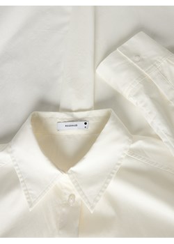 Reserved - Koszula oversize z bawełny - złamana biel ze sklepu Reserved w kategorii Koszule damskie - zdjęcie 174181179