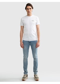 Koszulka męska bawełniana biała Vincer 100 ze sklepu Big Star w kategorii T-shirty męskie - zdjęcie 174182856