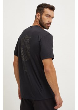 adidas Performance t-shirt treningowy Yoga kolor czarny gładki IN5604 ze sklepu ANSWEAR.com w kategorii T-shirty męskie - zdjęcie 174284789