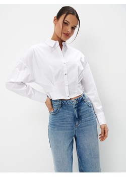 Mohito - Krótka koszula - biały ze sklepu Mohito w kategorii Koszule damskie - zdjęcie 174293647