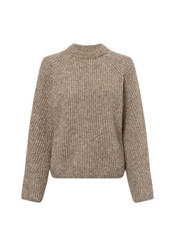 Nümph Damski sweter z dzianiny z zawartością alpaki - Nuzindi Kobiety melanżowy marmurkowy ze sklepu vangraaf w kategorii Swetry damskie - zdjęcie 174293755