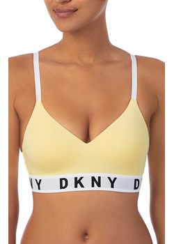 DKNY bawełniany biustonosz push-up bez fiszbinów jasnożółty DK4518, Kolor jasnożółty, Rozmiar S, DKNY ze sklepu Intymna w kategorii Biustonosze - zdjęcie 174301067