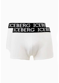 Iceberg 2-pack bokserki męskie białe ICE1UTR01B-Trunk, Kolor biały, Rozmiar L, ICEBERG ze sklepu Intymna w kategorii Majtki męskie - zdjęcie 174307795