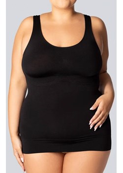 Wyszczuplająca koszulka damska plus size czarna Smoothwear, Kolor czarny (onyx), Rozmiar 5/6, Mona Queen Size ze sklepu Intymna w kategorii Bielizna wyszczuplająca - zdjęcie 174316575