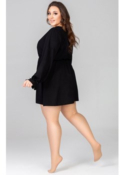 Gładkie rajstopy plus size Victoria 30 DEN, Kolor czarny (onyx), Rozmiar 6, Mona Queen Size ze sklepu Intymna w kategorii Rajstopy - zdjęcie 174316838