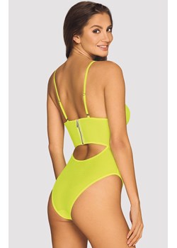 Obsessive neonowe body na ramiączka Neonia, Kolor żółty neon, Rozmiar S/M, Obsessive ze sklepu Intymna w kategorii Body damskie - zdjęcie 174318735