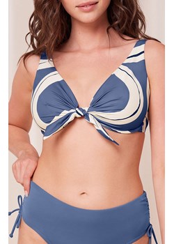 Triumph góra stroju kąpielowego bikini Summer Allure 10214577-0032, Kolor niebieski jeans-kremowy, Rozmiar 40B, Triumph ze sklepu Intymna w kategorii Stroje kąpielowe - zdjęcie 174325668