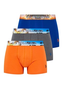 80434 3-pack bawełnianych bokserek męskich, Kolor multicolour, Rozmiar S, U.S. POLO ASSN ze sklepu Intymna w kategorii Majtki męskie - zdjęcie 174326649