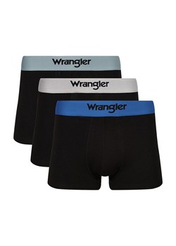 Wrangler 3-pack bawełniane bokserki męskie Laverty, Kolor czarny, Rozmiar M, Wrangler ze sklepu Intymna w kategorii Majtki męskie - zdjęcie 174328369