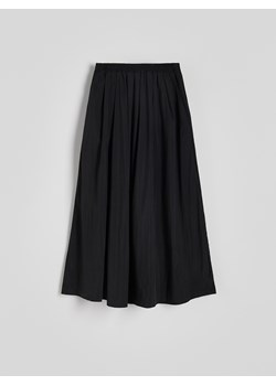 Reserved - Rozkloszowana spódnica midi - czarny ze sklepu Reserved w kategorii Spódnice - zdjęcie 174329497