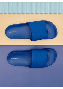 Sinsay - Klapki - niebieski ze sklepu Sinsay w kategorii Klapki męskie - zdjęcie 174333268