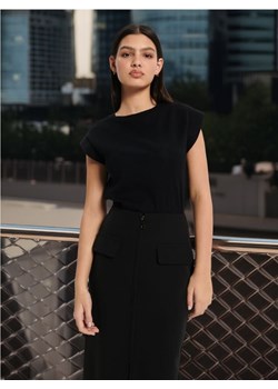 Sinsay - Koszulka - czarny ze sklepu Sinsay w kategorii Bluzki damskie - zdjęcie 174333399
