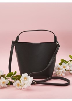 Sinsay - Torebka bucket bag - czarny ze sklepu Sinsay w kategorii Torby Shopper bag - zdjęcie 174333739