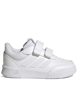 Buty adidas Tensaur Hook And Loop GW1990 - białe ze sklepu streetstyle24.pl w kategorii Buty sportowe dziecięce - zdjęcie 174363377