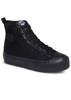 Buty Lee Cooper LCW-24-02-2134LA - czarne ze sklepu streetstyle24.pl w kategorii Trampki damskie - zdjęcie 174363385