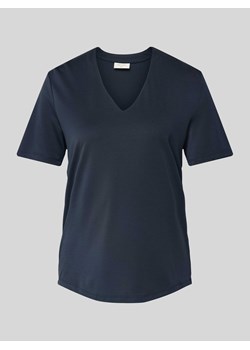 T-shirt z dekoltem w serek ze sklepu Peek&Cloppenburg  w kategorii Bluzki damskie - zdjęcie 174370857