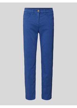 Spodnie materiałowe z elastycznym pasem ze sklepu Peek&Cloppenburg  w kategorii Spodnie damskie - zdjęcie 174370928