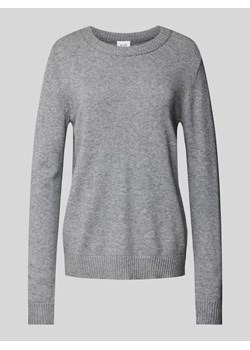 Sweter z dzianiny z prążkowanymi wykończeniami model ‘Viril’ ze sklepu Peek&Cloppenburg  w kategorii Swetry damskie - zdjęcie 174371026