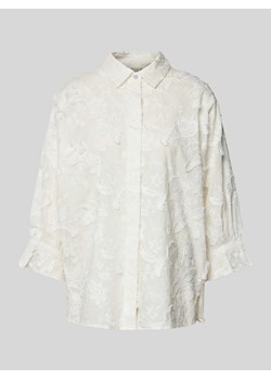 Bluzka z listwa guzikową z plisą ze sklepu Peek&Cloppenburg  w kategorii Koszule damskie - zdjęcie 174371235