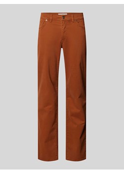 Spodnie z kieszeniami z tyłu model ‘CADIZ’ ze sklepu Peek&Cloppenburg  w kategorii Spodnie męskie - zdjęcie 174371239