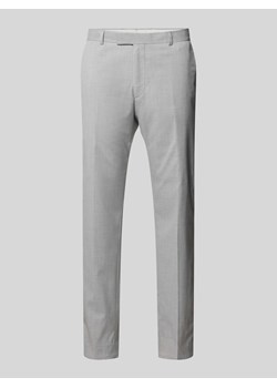 Spodnie do garnituru o kroju slim fit w kant model ‘Melwin’ ze sklepu Peek&Cloppenburg  w kategorii Spodnie męskie - zdjęcie 174371287