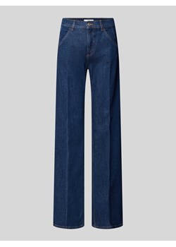 Jeansy z szeroką nogawką w kant model ‘STYLE.MAINE’ ze sklepu Peek&Cloppenburg  w kategorii Jeansy damskie - zdjęcie 174371605