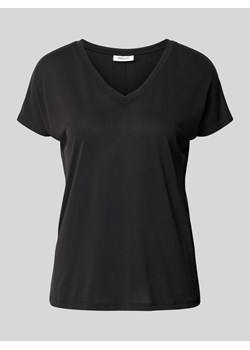 T-shirt z dekoltem w serek model ‘Fenya’ ze sklepu Peek&Cloppenburg  w kategorii Bluzki damskie - zdjęcie 174371828